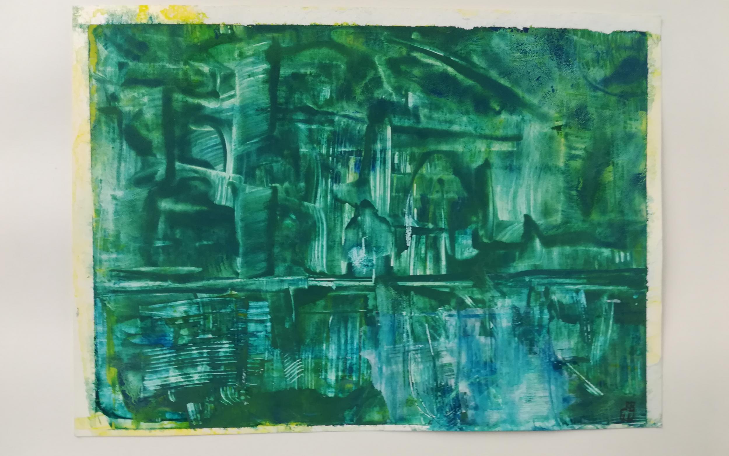 Acryl / Karton ( 18 x 24 )