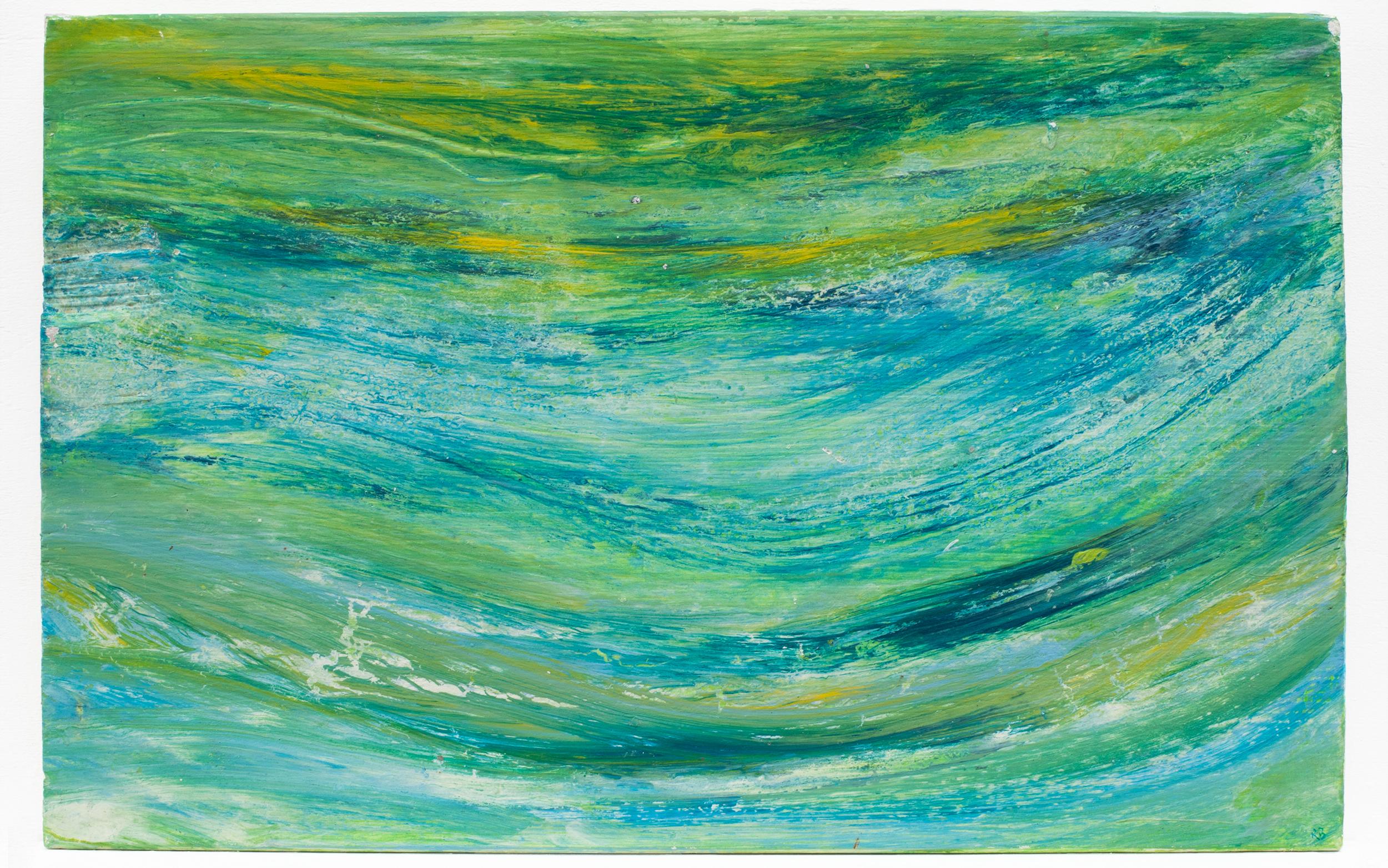 Acryl / Holz ( 25 x 40 )